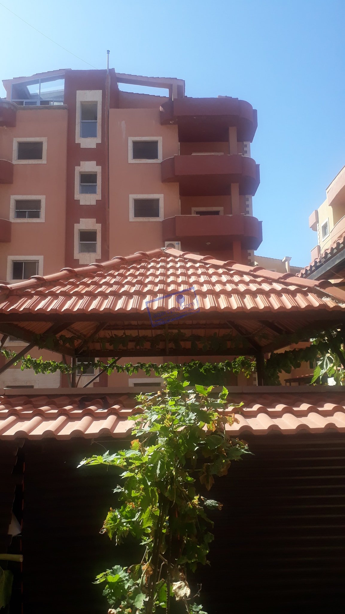 شقة من اجمل وارقى الشقق في جبلة “إطلالة بحرية” – 190 م 100 سكن 90م تراس+جنينة