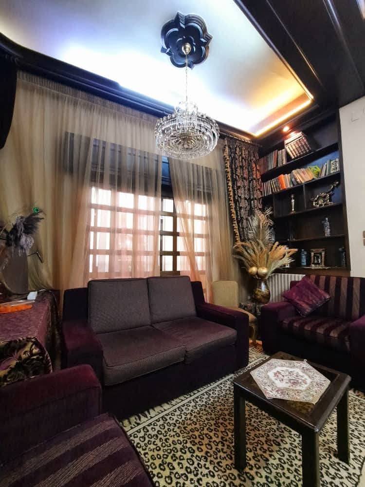 من قلب دمشق #للبيع #عقار #سكني210٠ متر سوبر ديلوكس داخلي و30 متر تراس طابو أخضر ، طابق أول مع مصعد