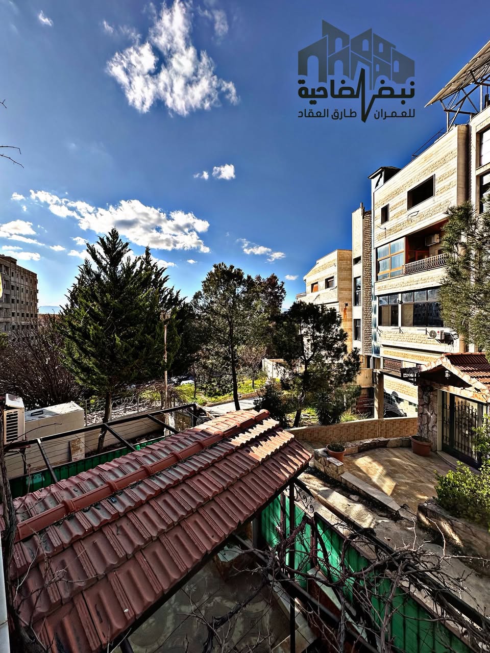 شقة ١٣٠ م مع تراس