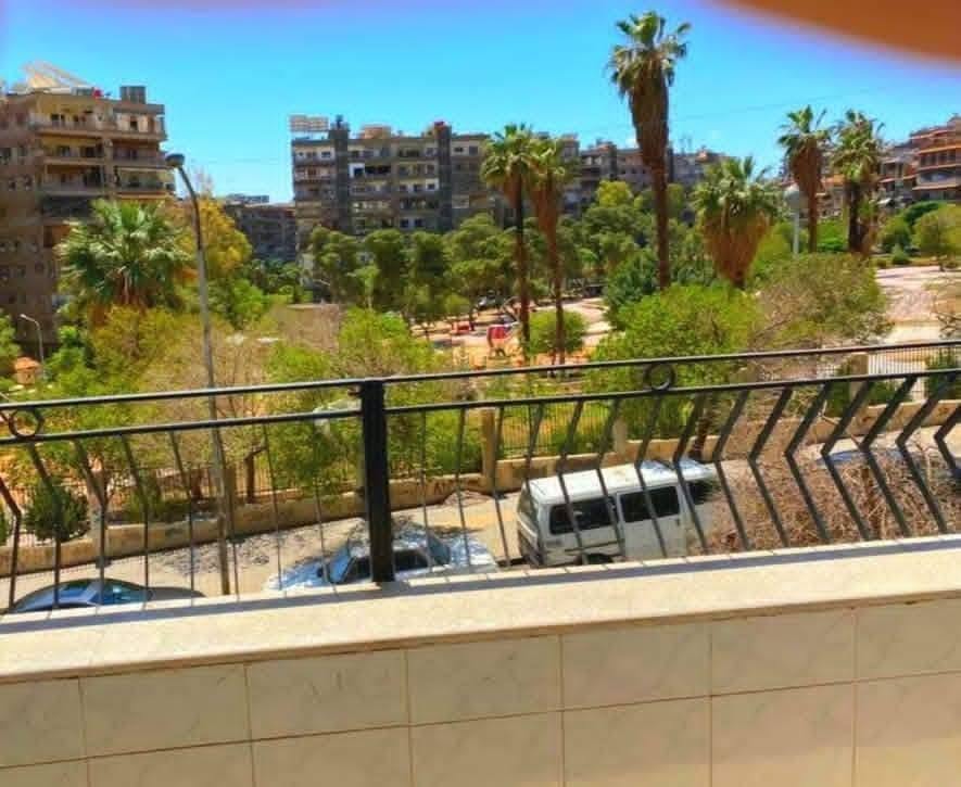 شقة 140 متر للبيع اطلالة علي حديقة شكو