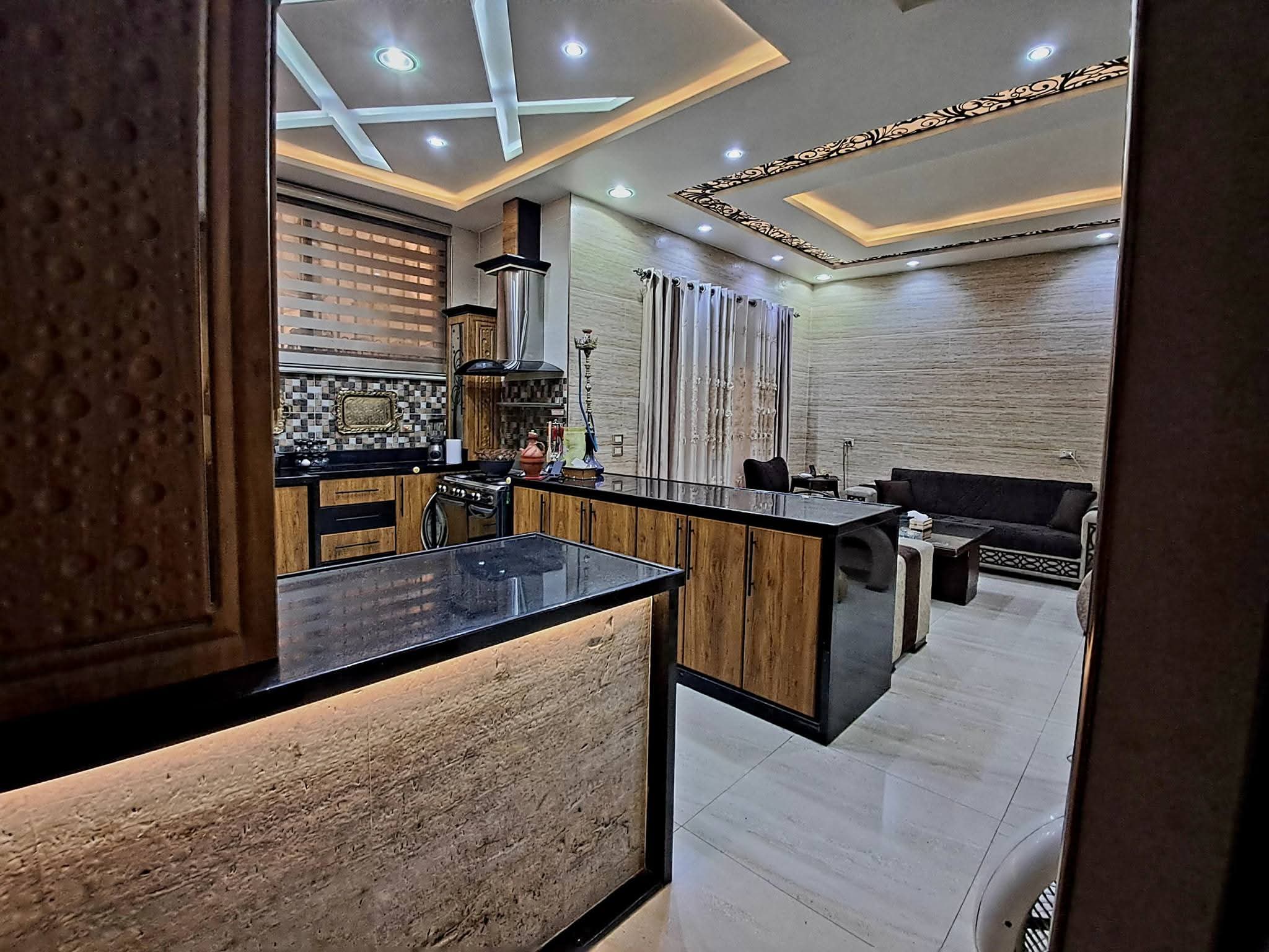 شقة ارضية مفروشة للبيع